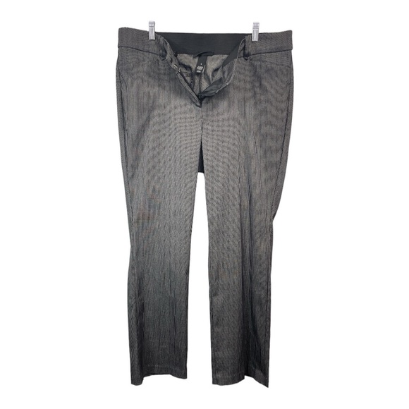 Lane Bryant NEW Size 18 Trouser Wide Leg Dress Pants Stretchy Black Pockets - Picture 3 of 5